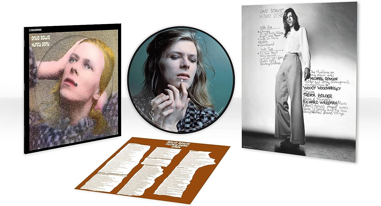 DAVID BOWIE Hunky Dory REMASTERED PICTURE DISC LP NEW &amp; SEALED