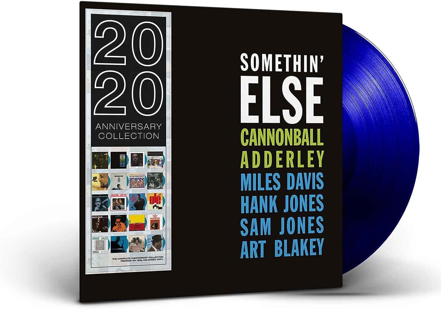 CANNONBALL ADDERLEY Somethin&#39; Else 180gm BLUE VINYL NEW &amp; SEALED
