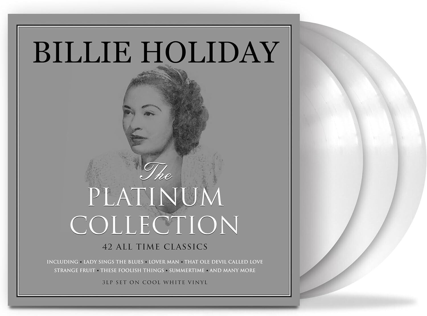 BILLIE HOLIDAY The Platinum Collection 3LP WHITE VINYL NEW &amp; SEALED
