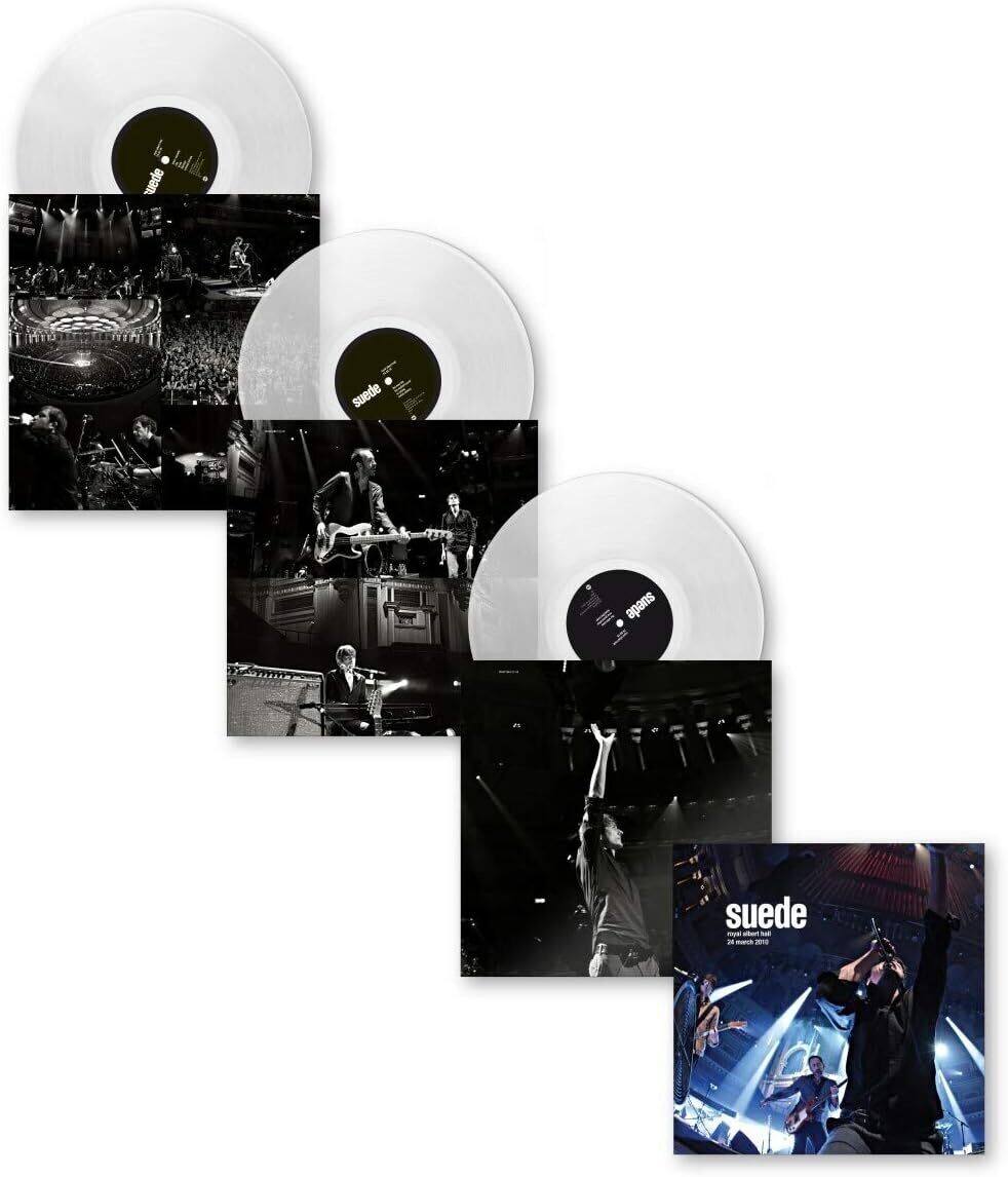SUEDE Royal Albert Hall. 24 March 2010 3LP 180gm CLEAR LP NEW &amp; SEALED