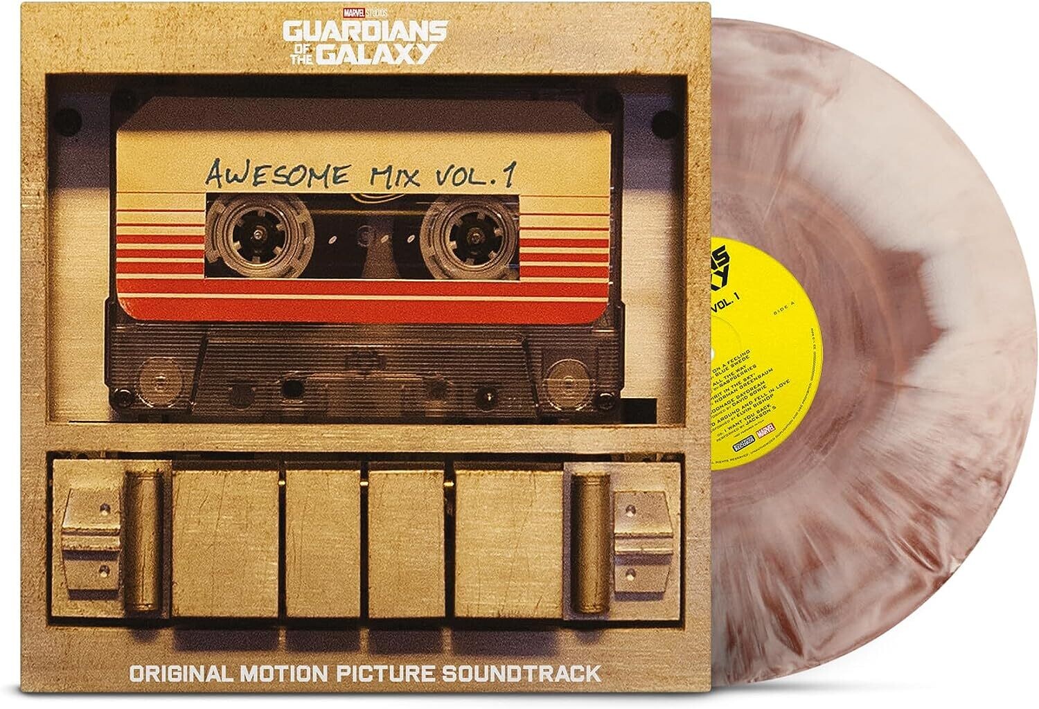 GUARDIANS OF THE GALAXY AWESOME MIX Vol 1 DUSTY STORM COLOURED VINYL NEW &amp; SEALED