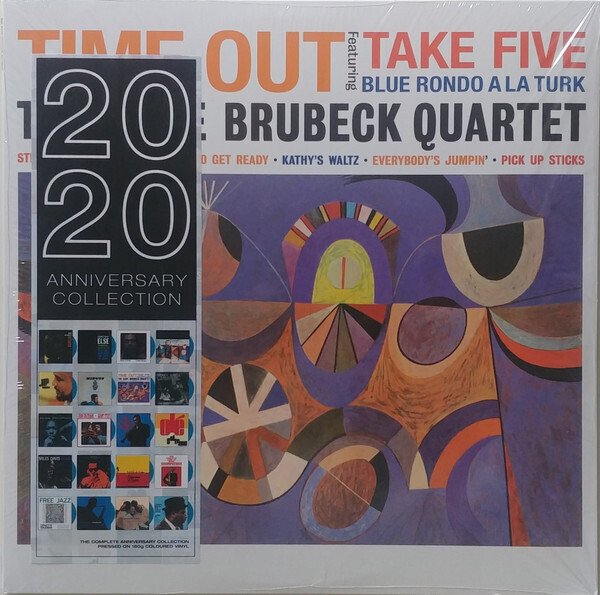 DAVE BRUBECK Time Out 180gm BLUE VINYL NEW &amp; SEALED