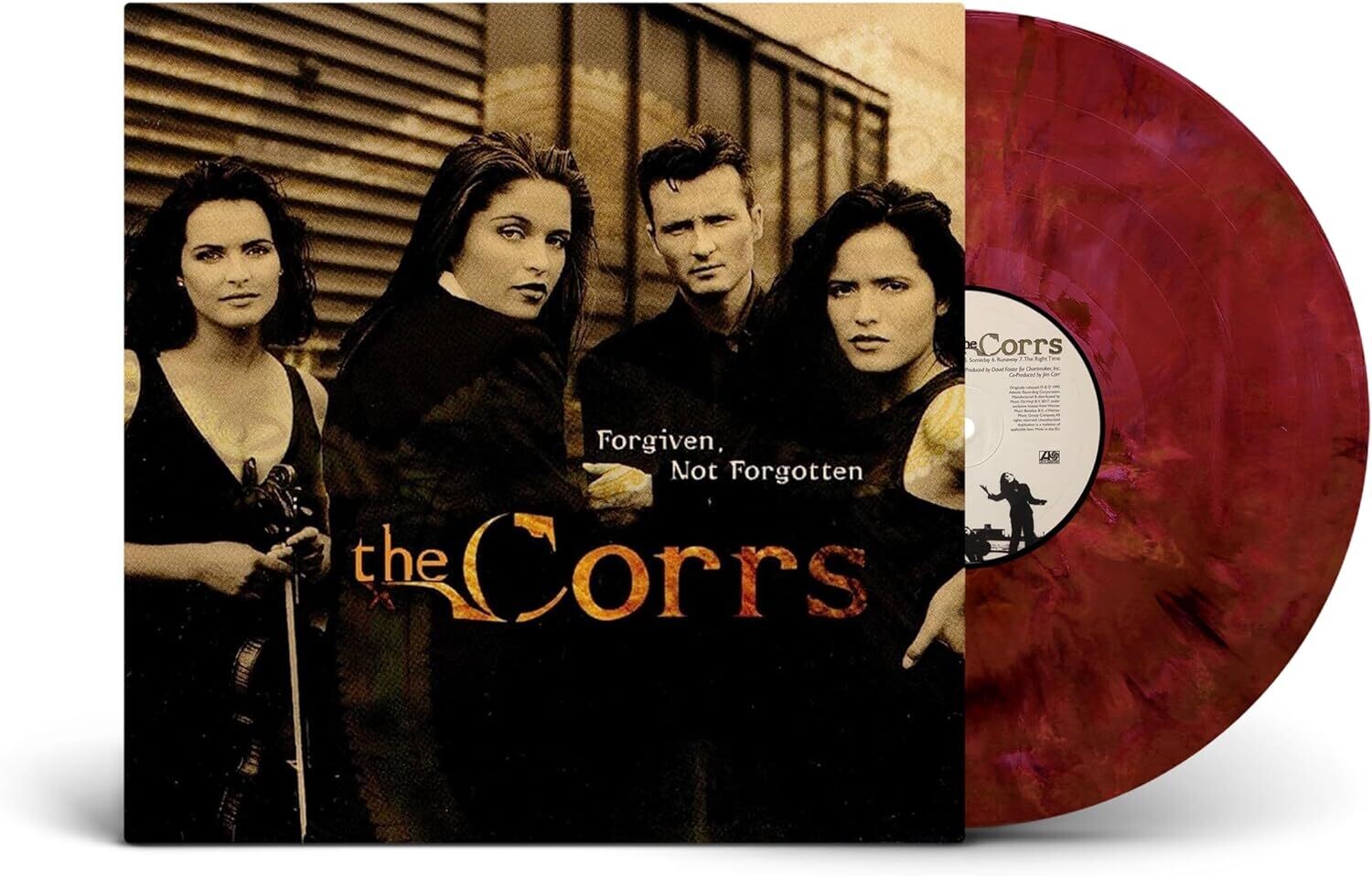 CORRS Forgiven, Not Forgotten MULTICOLURED MARBLE VINYL NEW &amp; SEALED