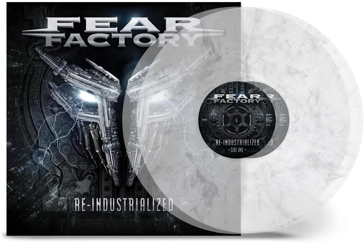 FEAR FACTORY Re-Industrialized 2LP REMASTERED SILVER VINYL NEW &amp; SEALED