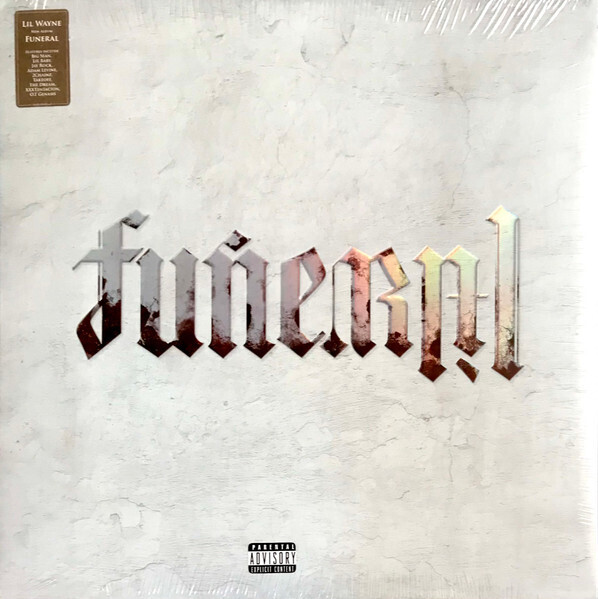 LIL WAYNE Funeral 2LP WHITE VINYL NEW &amp; SEALED