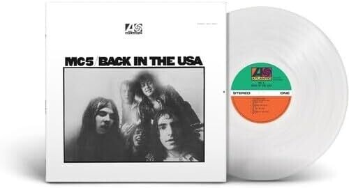 MC5 Back In The USA CLEAR VINYL NEW &amp; SEALED
