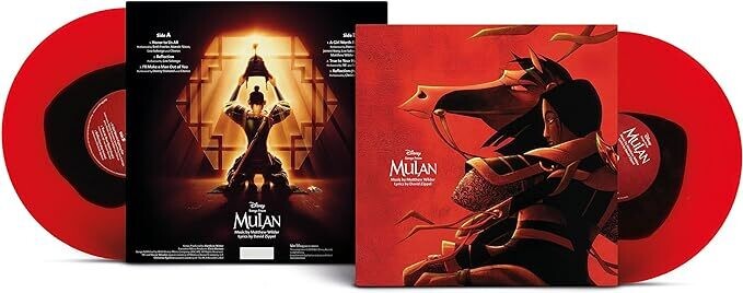 SONGS FROM MULAN RED VINYL NEW &amp; SEALED