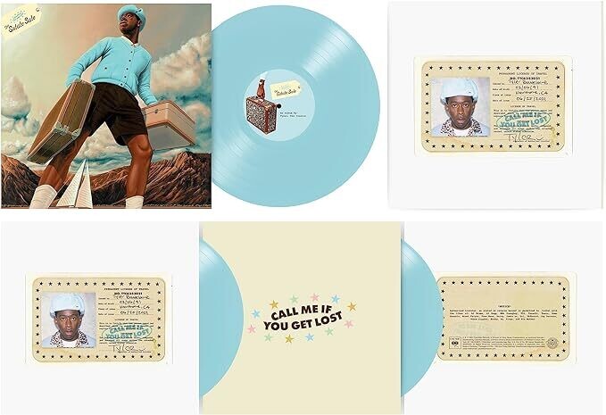 TYLER THE CREATOR Call Me If You Get Lost: The Estate Sale DELUXE EDITION BLUE VINYL 3LP NEW &amp; SEALED