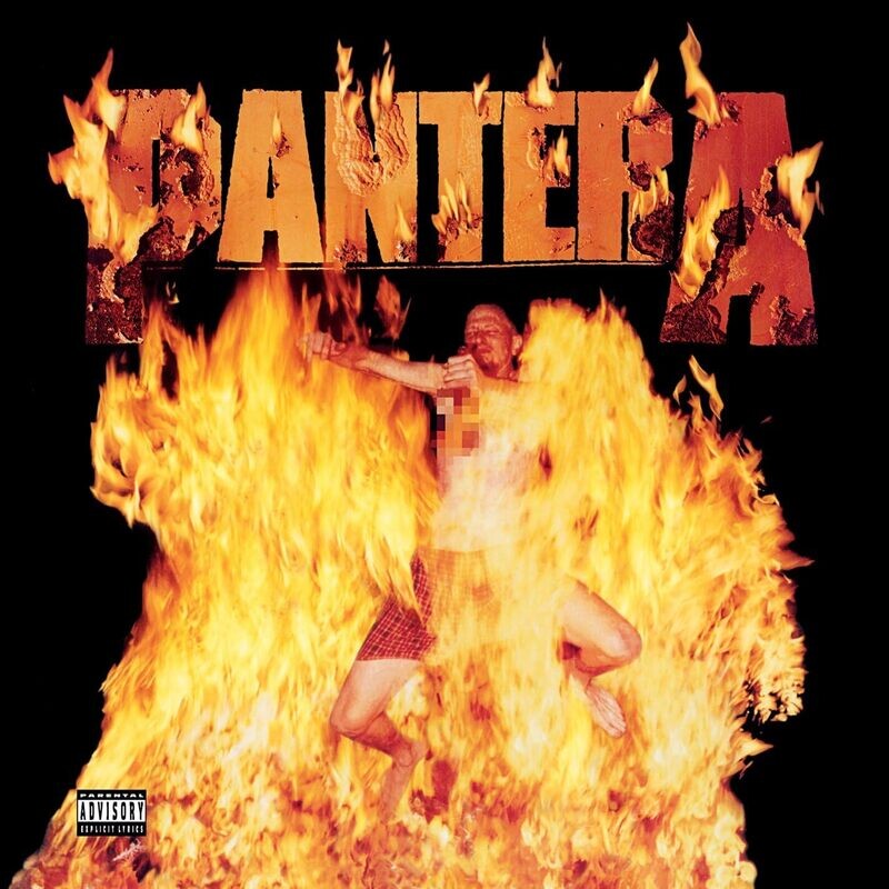 PANTERA Reinventing The Steel WHITE &amp; YELLOW MARBLED VINYL NEW &amp; SEALED