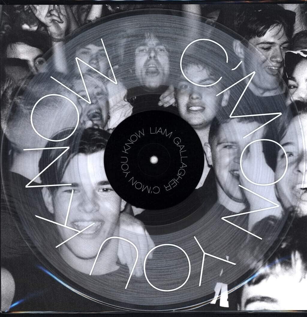 LIAM GALLAGHER C&#39;Mon You Know CLEAR VINYL NEW