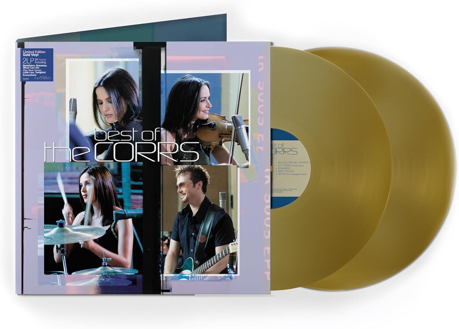 CORRS Best Of 2LP GOLD VINYL NEW &amp; SEALED