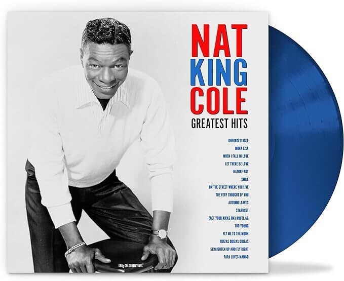 NAT KING COLE Greatest Hits BLUE VINYL NEW &amp; SEALED