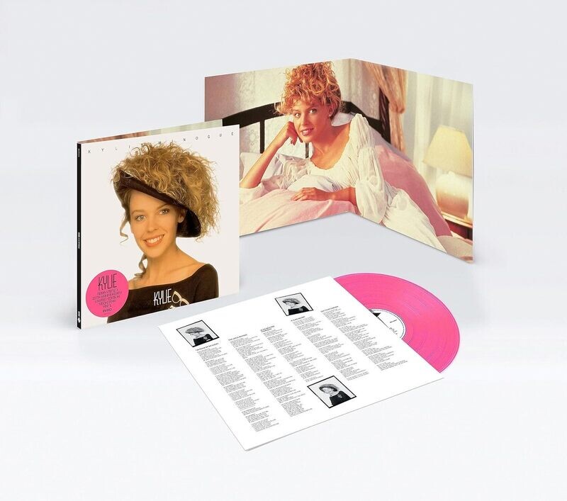 KYLIE MINOGUE Kylie PINK VINYL REMASTERED 35th Anniversary NEW &amp; SEALED