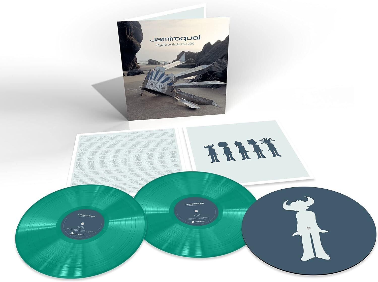 JAMIROQUAI High Time: Singles 1992-2006 2LP COLOLOURED VINYL 180gm + SLIPMAT NEW &amp; SEALED