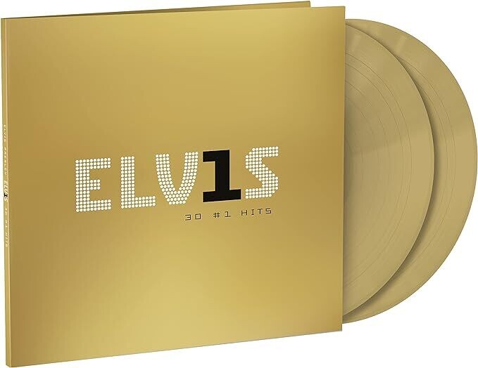ELVIS PRESLEY ELV1S 30 #1 Hits 2LP GOLD VINYL NEW &amp; SEALED