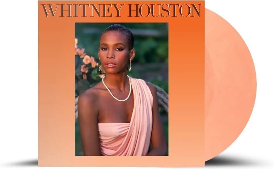 WHITNEY HOUSTON Whitney Houston PEACH COLOURED VINYL NEW &amp; SEALED