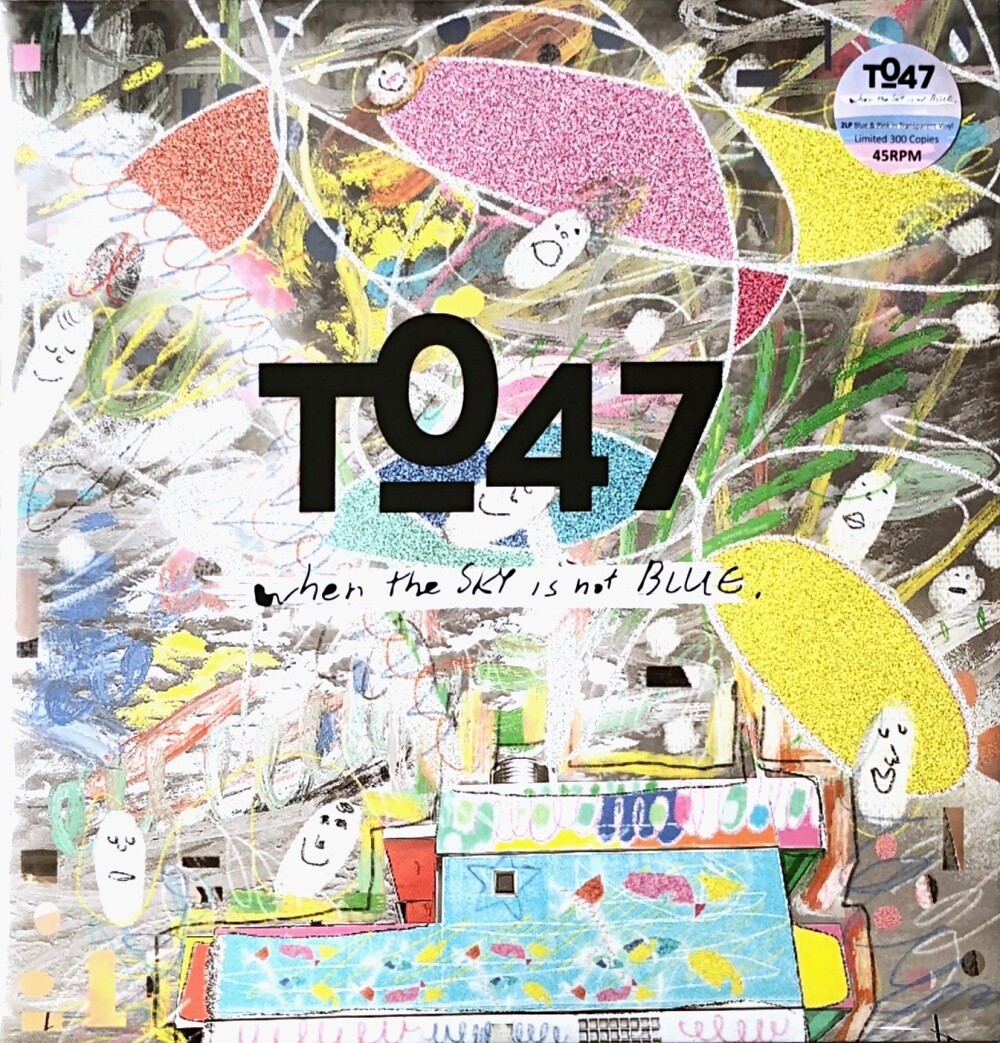 T_047 When The Sky Is Not Blue 2LP BLUE &amp; PINK 45RPM NEW