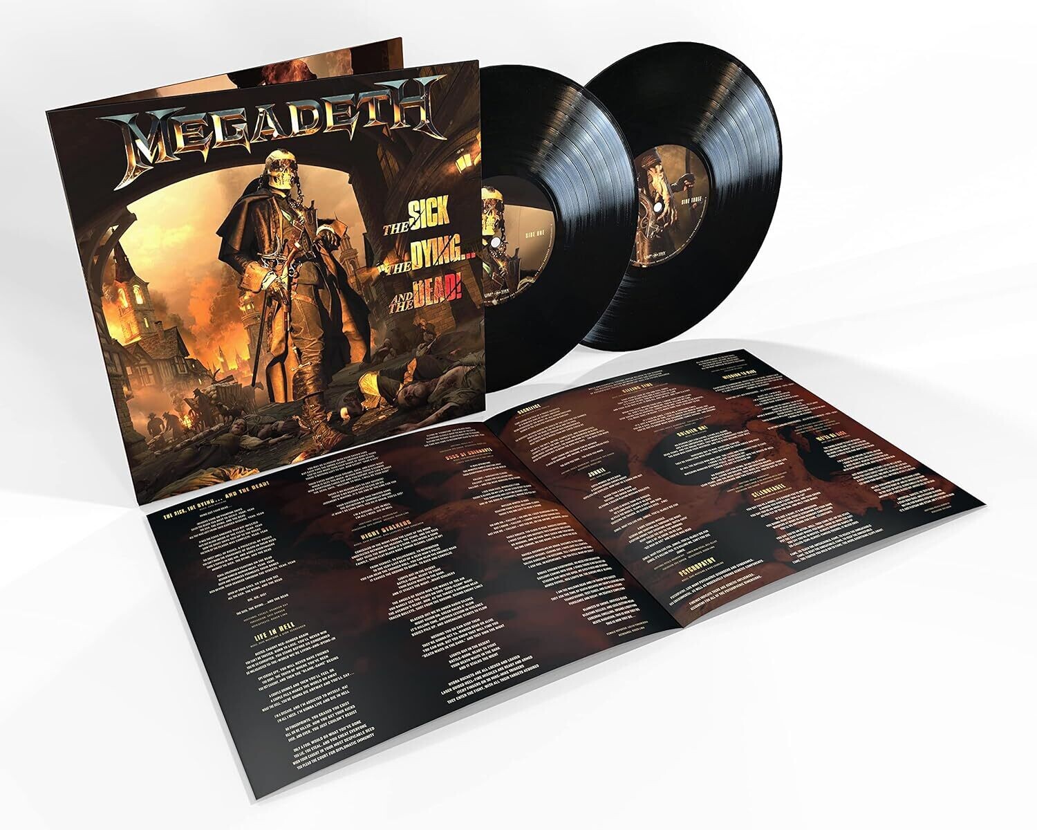 MEGADETH The Sick, The Dying &amp; The Dead 2LP 180gm NEW &amp; SEALED