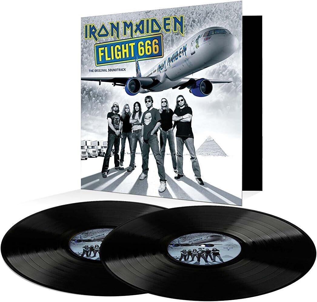 IRON MAIDEN Flight 666 2LP REMASTERED 180gm NEW &amp; SEALED
