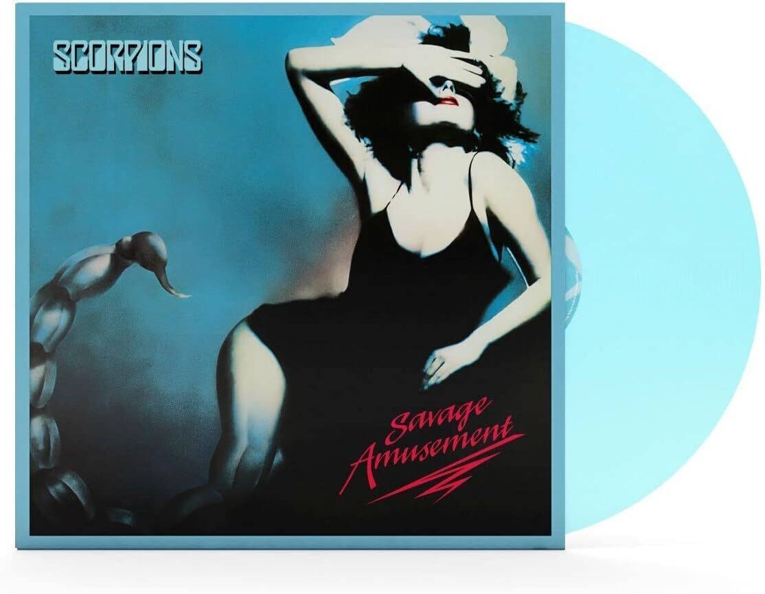 SCORPIONS Savage Amusement LIGHT BLUE VINYL NEW &amp; SEALED