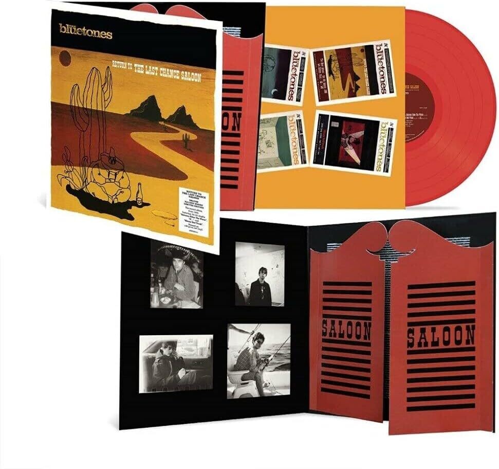 BLUETONES Return To The Last Chance Saloon 180gm RED VINYL