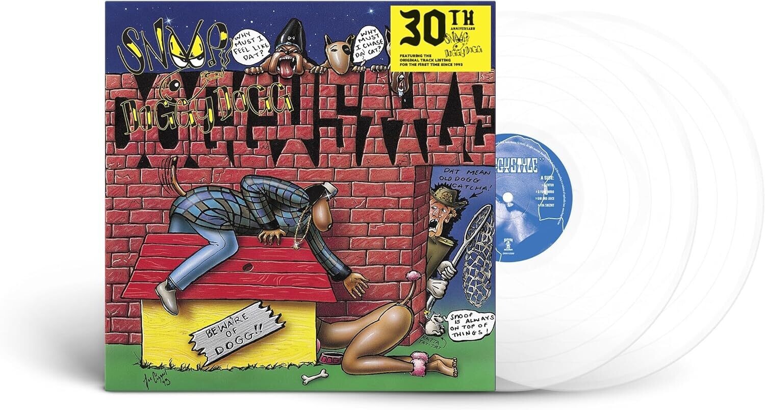 SNOOP DOGGY DOGG Doggystyle CLEAR VINYL 2LP 45RPM 30th Anniversary NEW &amp; SEALED