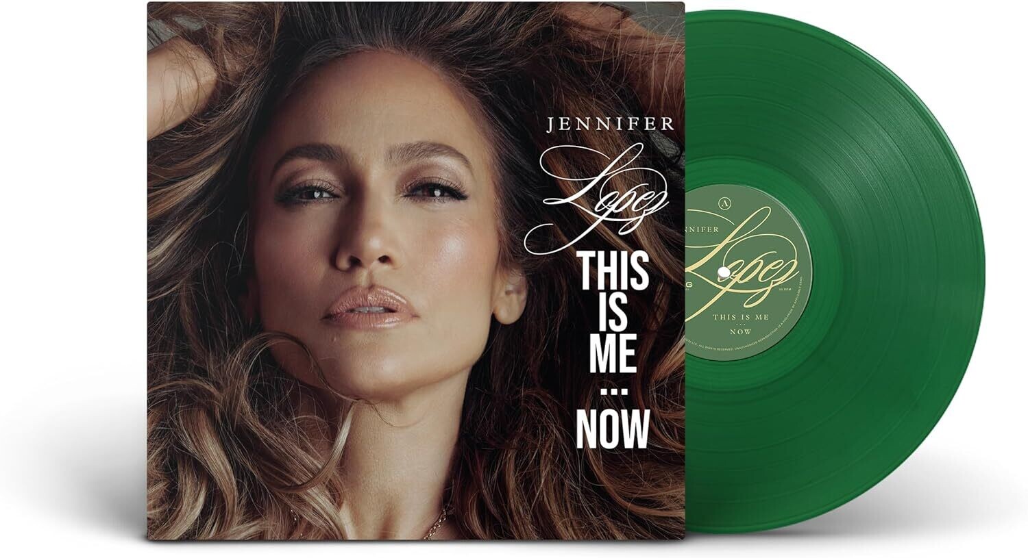 JENNIFER LOPEZ This Is Me....Now EVERGREEN VINYL NEW &amp; SEALED