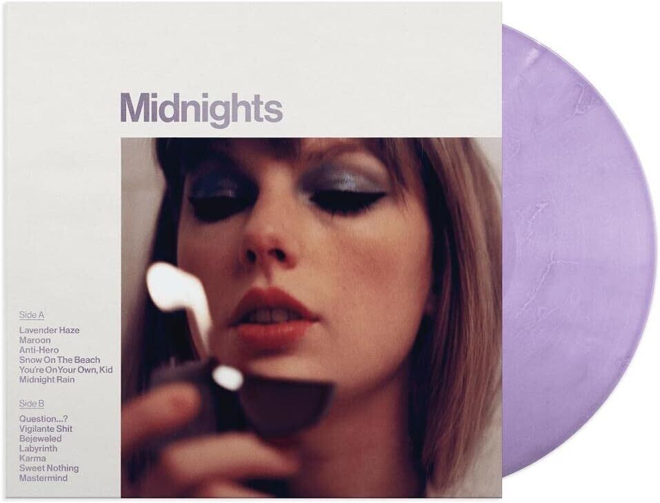 TAYLOR SWIFT Midnights MARLED LAVENDER NEW &amp; SEALED