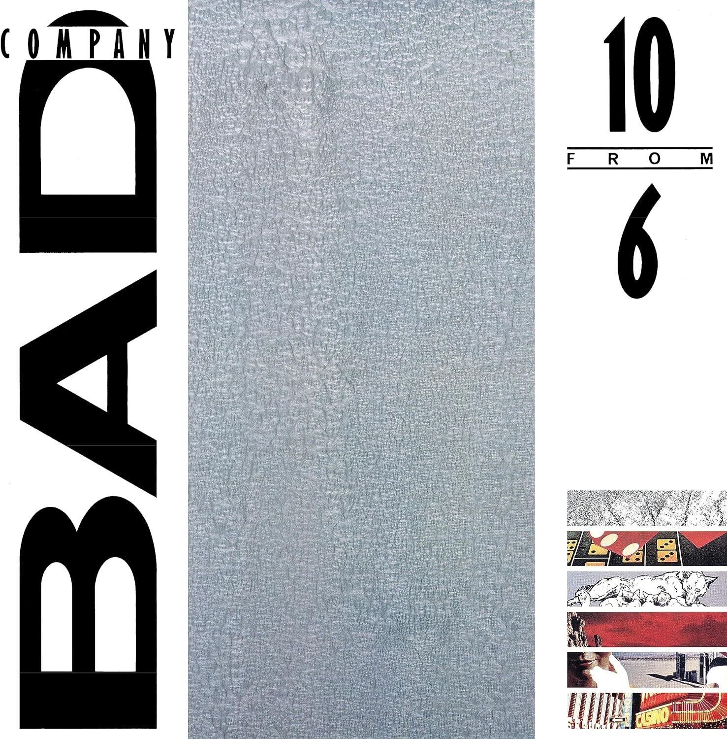 Bad Company 10 From 6 MILKY CLEAR VINYL NEW &amp; SEALED