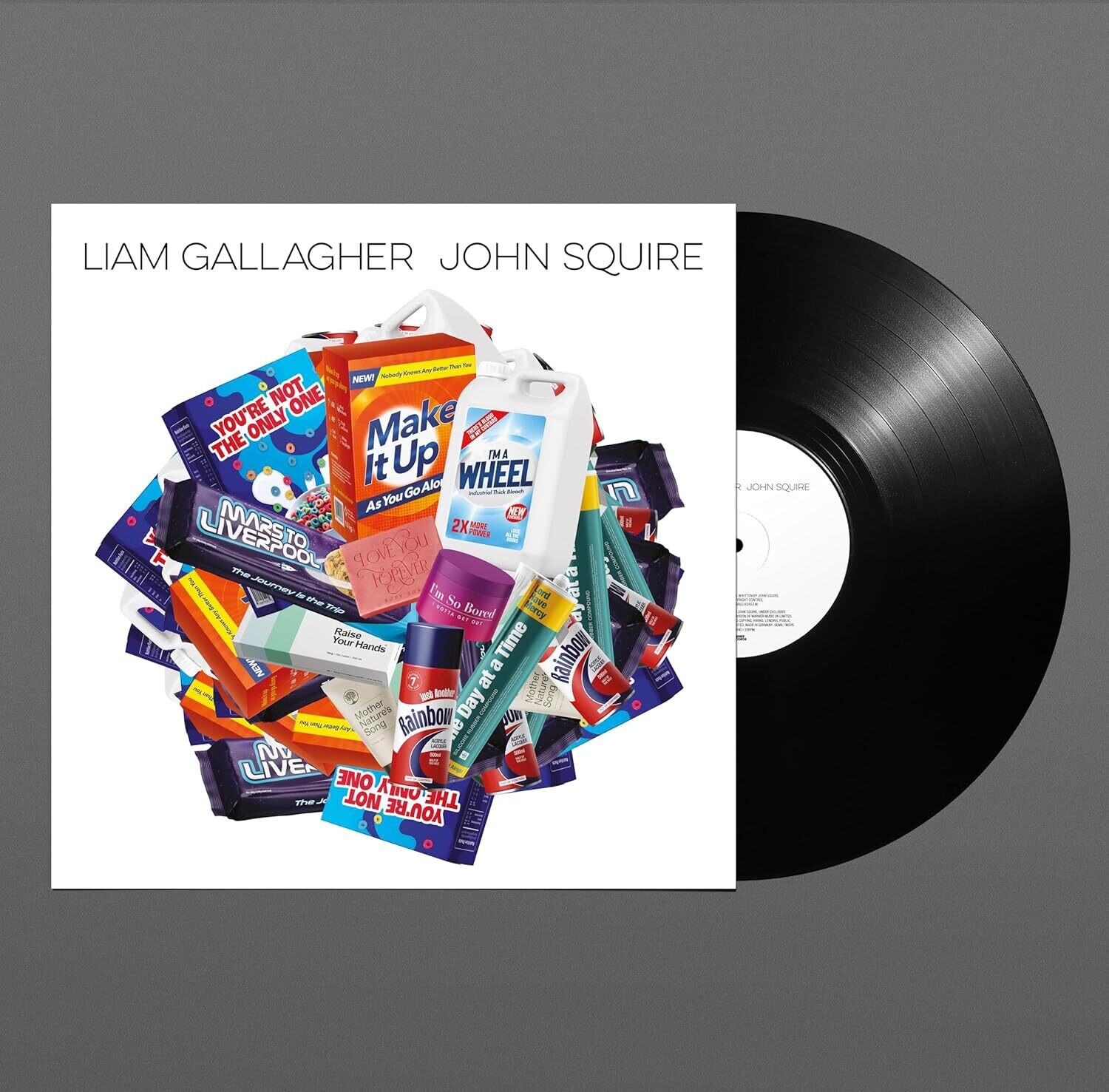 LIAM GALLAGHER JOHN SQUIRE Liam Gallagher John Squire NEW &amp; SEALED
