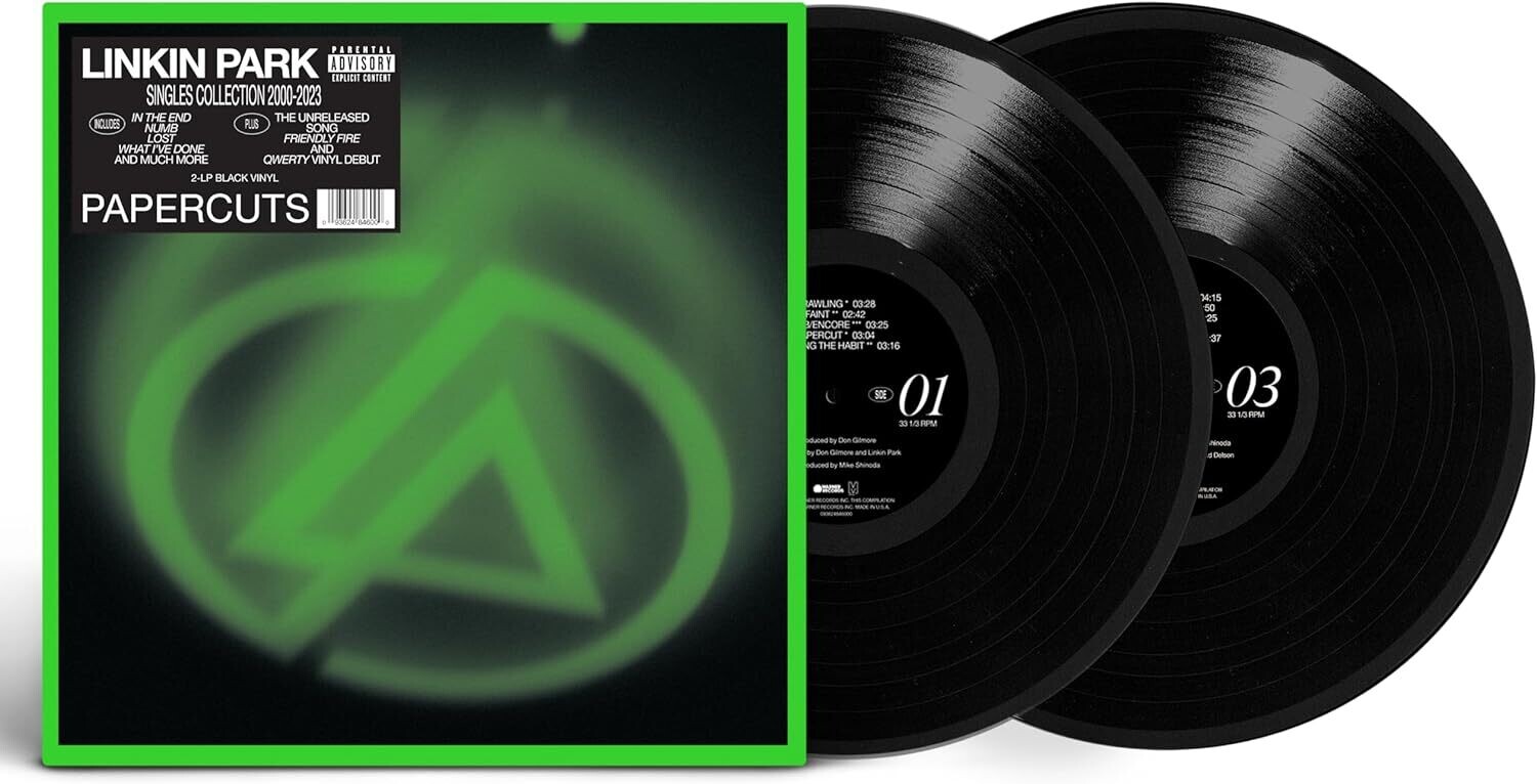 LINKIN PARK Papercuts (Singles Collection 2000-2023) 2LP NEW &amp; SEALED