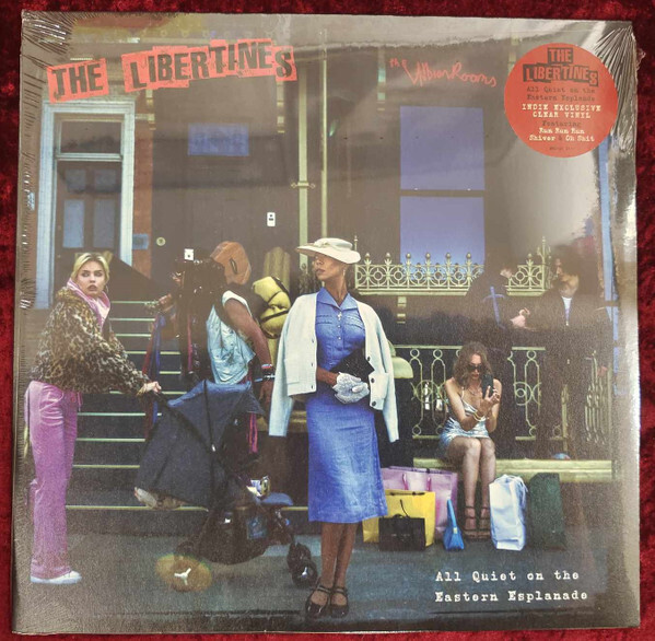 LIBERTINES All Quiet On The Eastern Esplanade CLEAR VINYL NEW &amp; SEALED