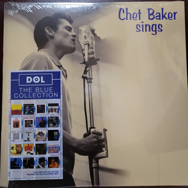 CHET BAKER Sings BLUE VINYL NEW &amp; SEALED