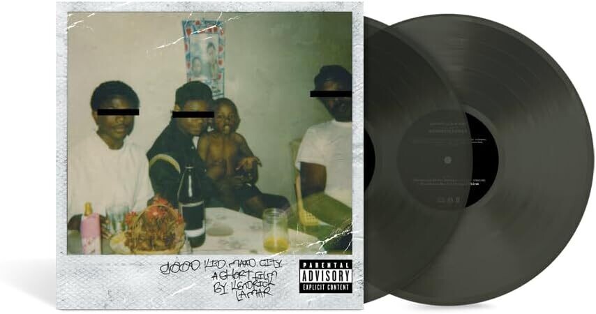 KENDRICK LAMAR Good Kid, M.A.A.d City BLACK ICE COLOURED VINYL