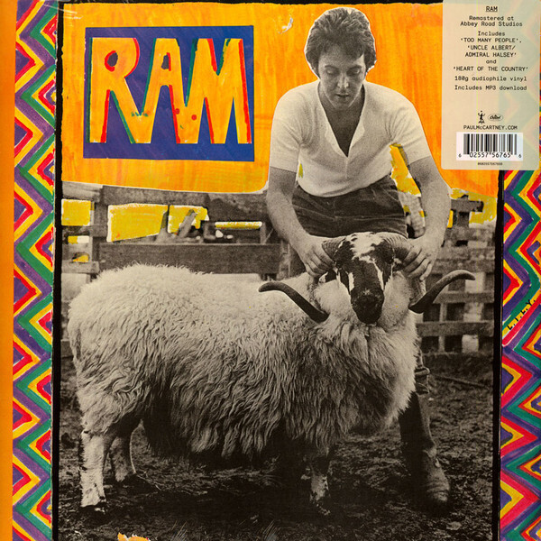 PAUL &amp; LINDA McCARTNEY Ram Remastered 180gm NEW &amp; SEALED