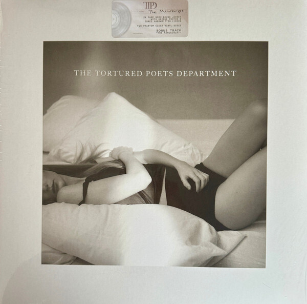 TAYLOR SWIFT The Tortured Poets Department CLEAR VINYL 2LP NEW &amp; SEALED