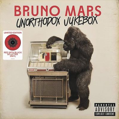BRUNO MARS Unorthodox Jukebox RED SPLATTER VINYL NEW &amp; SEALED