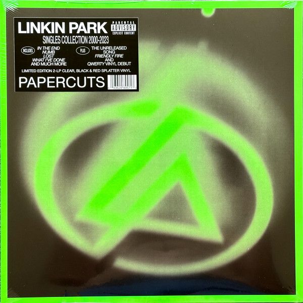 LINKIN PARK Papercuts (Singles Collection 2000-2023) 2LP SPLATTER VINYL NEW &amp; SEALED