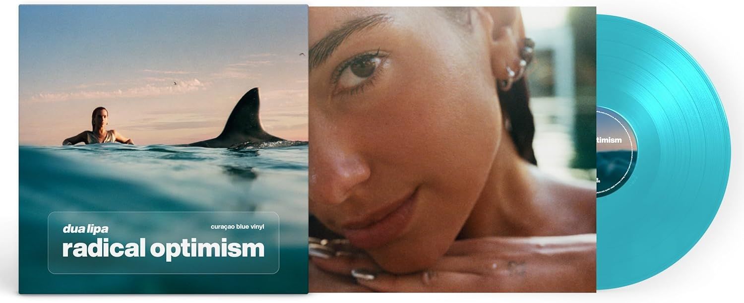 DUA LIPA Radical Optimism CURACAO BLUE NEW &amp; SEALED