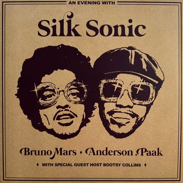 SILK SONIC An Evening With Silk Sonic BROWN &amp; WHITE SPLATTER NEW &amp; SEALED