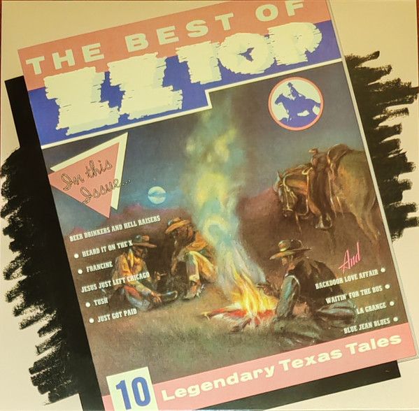 ZZ TOP Best Of BLUE VINYL NEW &amp; SEALED