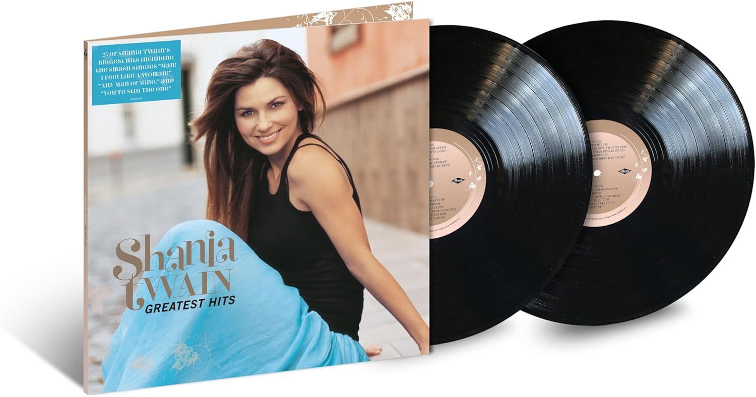 SHANIA TWAIN Greatest Hits 2LP NEW &amp; SEALED