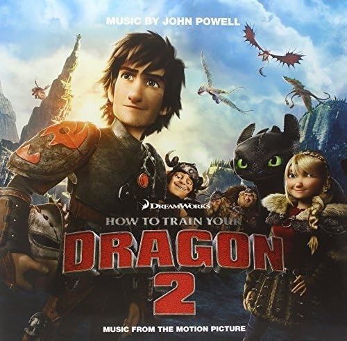 HOW TO TRAIN YOUR DRAGON 2 O.S.T.  2LP 180gm FLAMING ORANGE COLOURED VINYL NEW &amp; SEALED