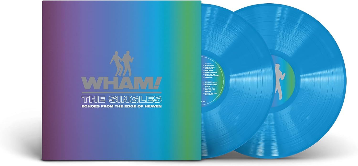 WHAM The Singles (Echoes From The Edge Of Heaven) 2LP BLUE VINYL NEW &amp; SEALED