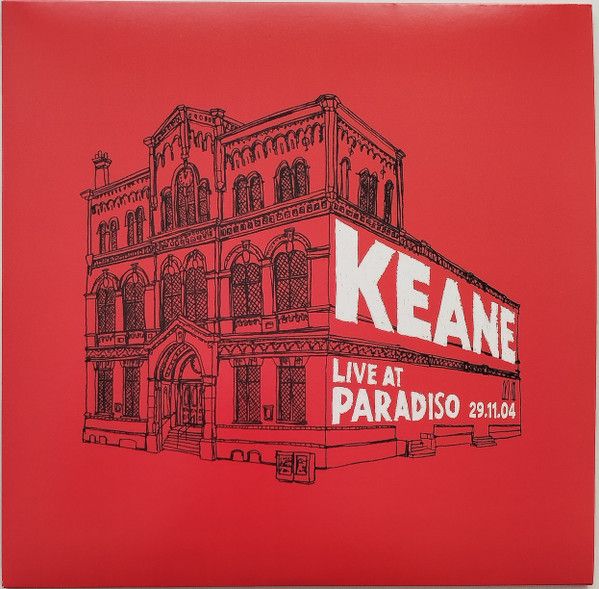 KEANE Live At Paradiso 29:11:23 RED &amp; WHITE 2LP RSD 2024 NEW &amp; SEALED