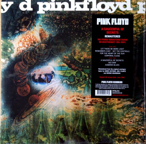 PINK FLOYD A Saucerful Of Secrets 180gm REMASTERED NEW &amp; SEALED