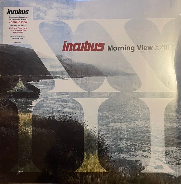 INCUBUS Morning View XXIII 2LP 180gm BLUE VINYL NEW &amp; SEALED