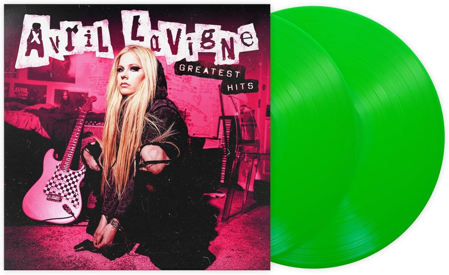 AVRIL LAVIGNE Greatest Hits 2LP GREEN VINYL NEW &amp; SEALED
