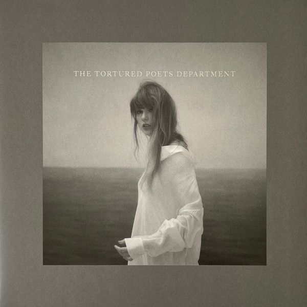 TAYLOR SWIFT The Tortured Poets Department GREY COLOURED VINYL 2LP + Bonus Track NEW &amp; SEALED