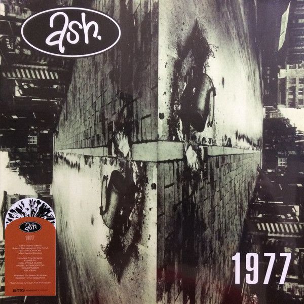 ASH 1977 BLACK &amp; WHITE SPLATTER VINYL Remastered NEW &amp; SEALED